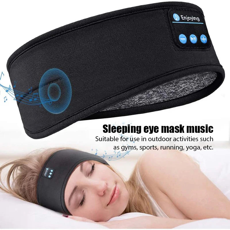 Masque de Sommeil Musical Bluetooth – Confort & Relaxation Totale