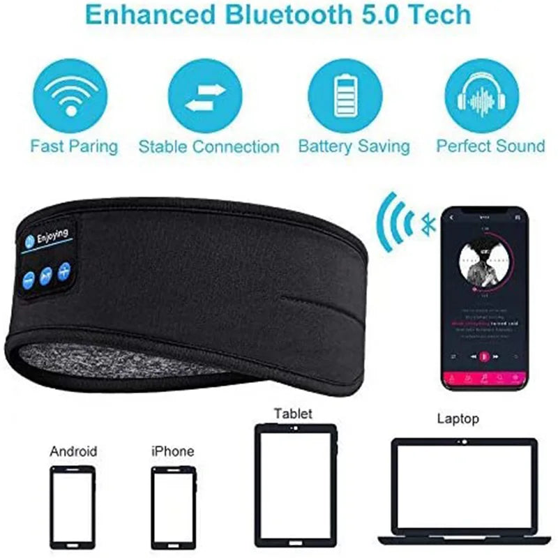 Bluetooth Musical Sleep Mask – Comfort &amp; Total Relaxation