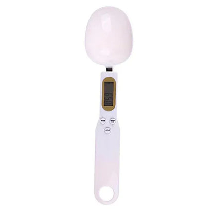 Mini balance de cuillère Balance de cuisine numérique Balance alimentaire LCD électronique 0,1-500g Farine de cuisson Lait Poudre de café Cuillère de mesure de poids